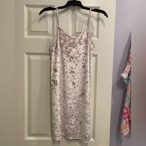 Crushed Velvet Dress